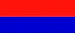 Serbia Flag 5ft x 3ft (100% Polyester) With Eyelets For Hanging