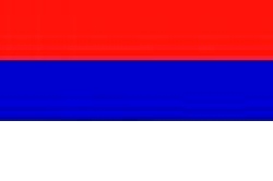 Serbia Flag 5ft x 3ft (100% Polyester) With Eyelets For Hanging