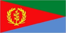 Eritrea Flag 5ft x 3ft With Eyelets For Hanging