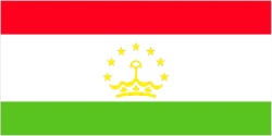 Tajikistan Flag 5ft x 3ft With Eyelets