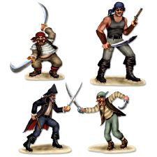  Pirate And Bandit Duelling Props (3 In A Pack)