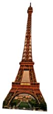 Eiffel Tower Large Cardboard Cut-Out