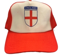 England Baseball Cap - White Front Panel