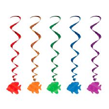 Fish Hanging Whirls Decoration