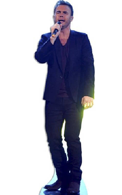 Robbie Williams Lifesize Cardboard Cutout   