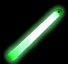Glow Stick Green On Cord 
