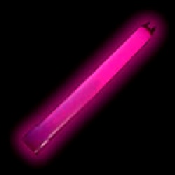 Glow Stick Pink on cord