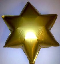 Foil Balloon 'Star Of David'  
