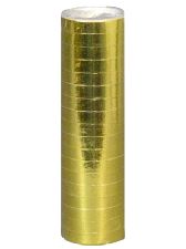Gold Metallic Streamers
