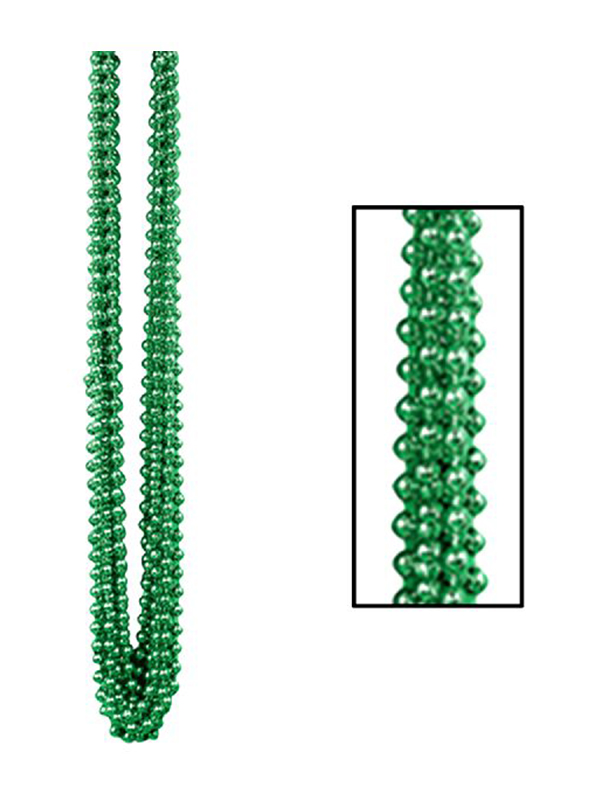 Metallic Green Party Beads