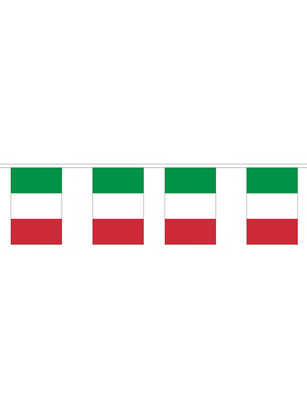 Italy Flag Bunting Rectangular Flags