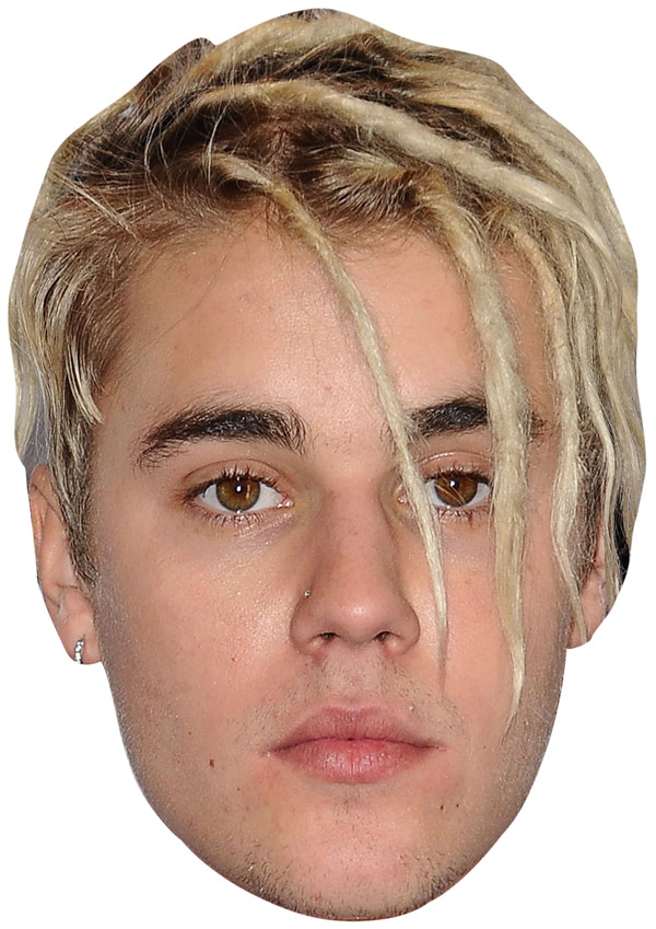 Justin Bieber Dreads Mask