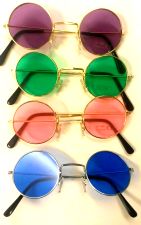 Lennon Style Rounded Glasses Assorted Colours 