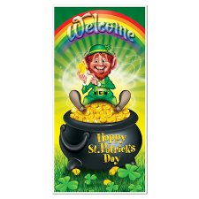 Happy St Patrick's Day Door Cover