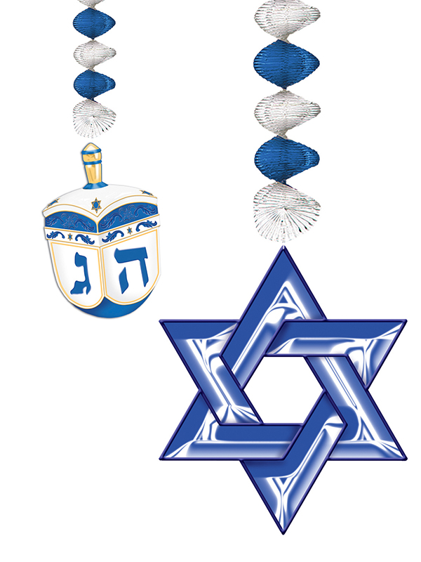 Hanukkah Danglers 30"