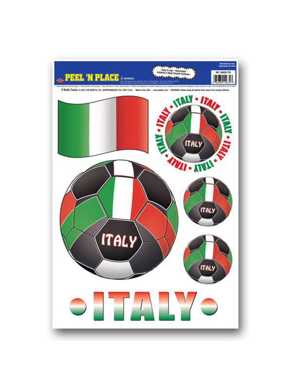 Italy Peel 'n' Place Removable Stickers  