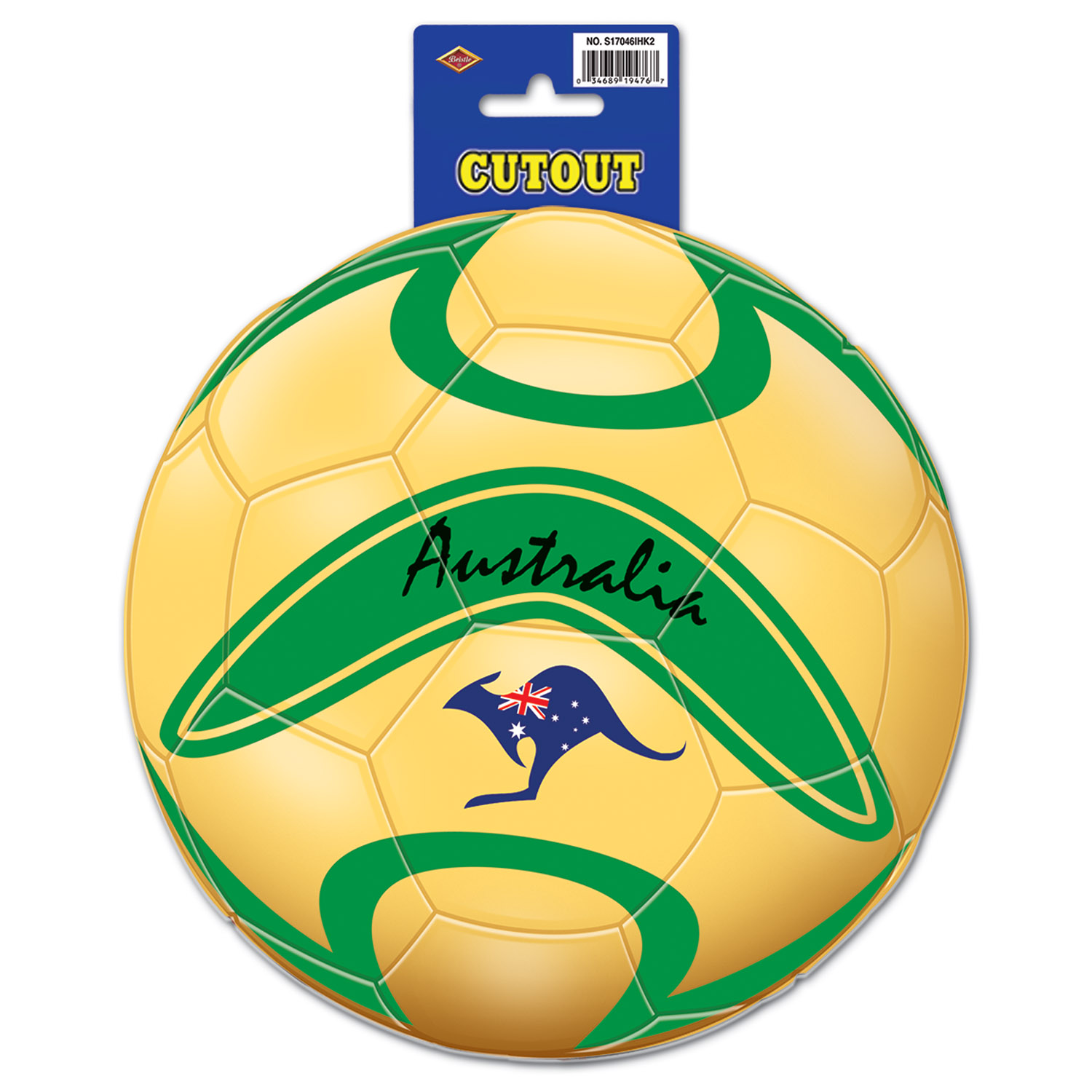 Australia Football Cutout 