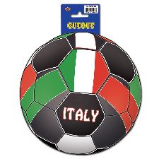 Italy Football Cutout    