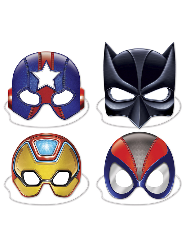 Deluxe Super Hero Masks 