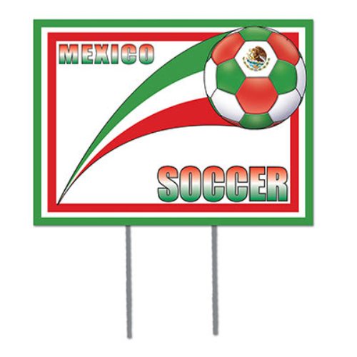 Mexico Soccer Garden Sign  