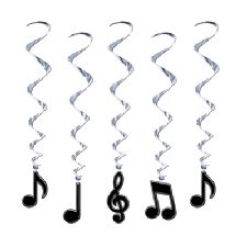 Musical Note Whirls