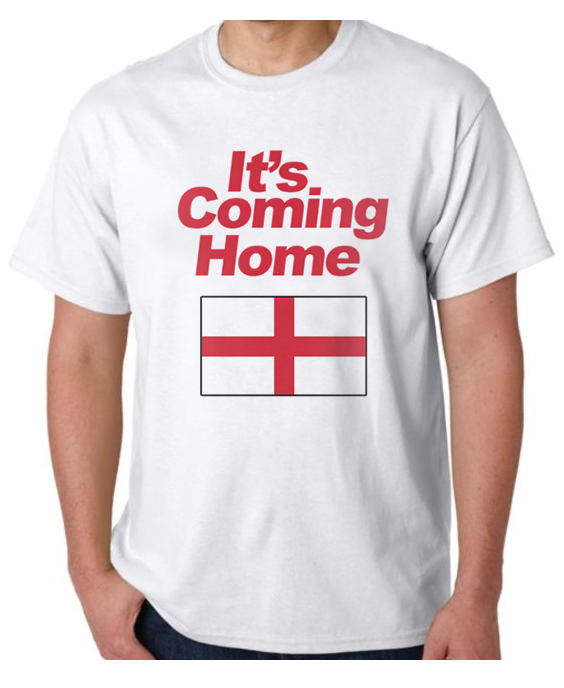 It's Coming Home - White T shirt