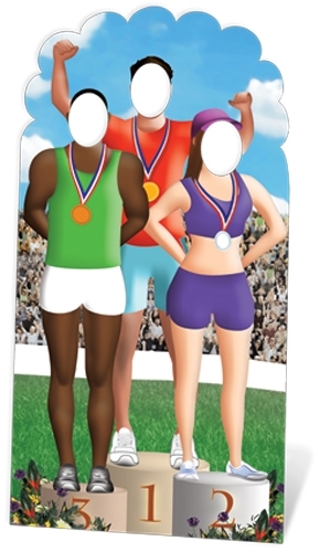 Olympic Lifesize Cardboard Stand-In