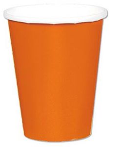 Orange Paper Cup 9" *** 6 LEFT IN STOCK ***