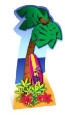 Palm Tree Cardboard Cutout