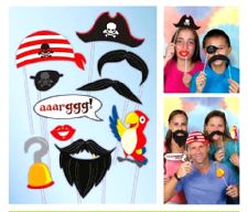 Pirate Photo Booth Kit