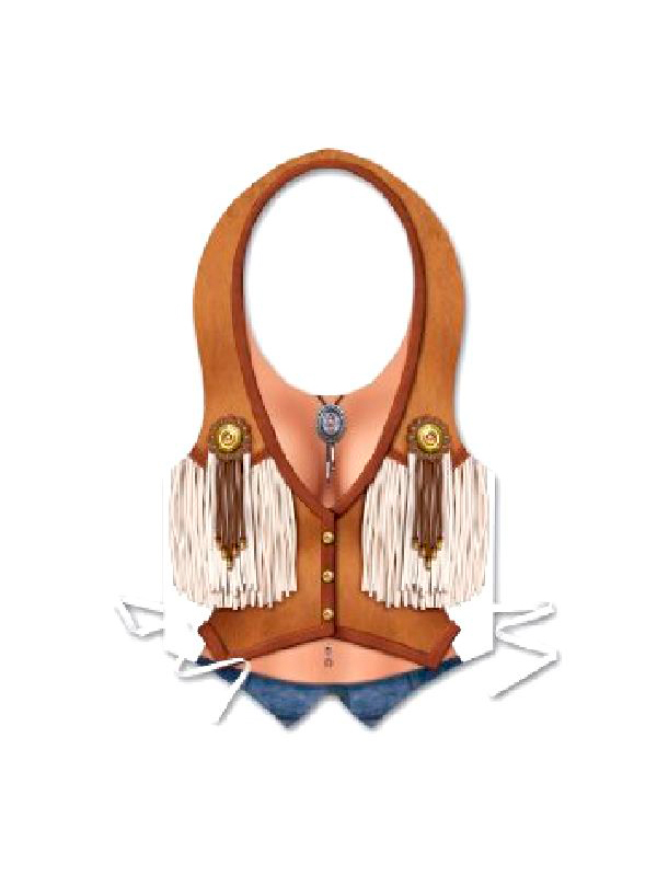 Plastic Cowgirl Vest