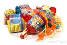 Standard Party Poppers - box of 12 