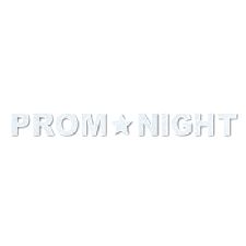 Glittered Prom Night Banner