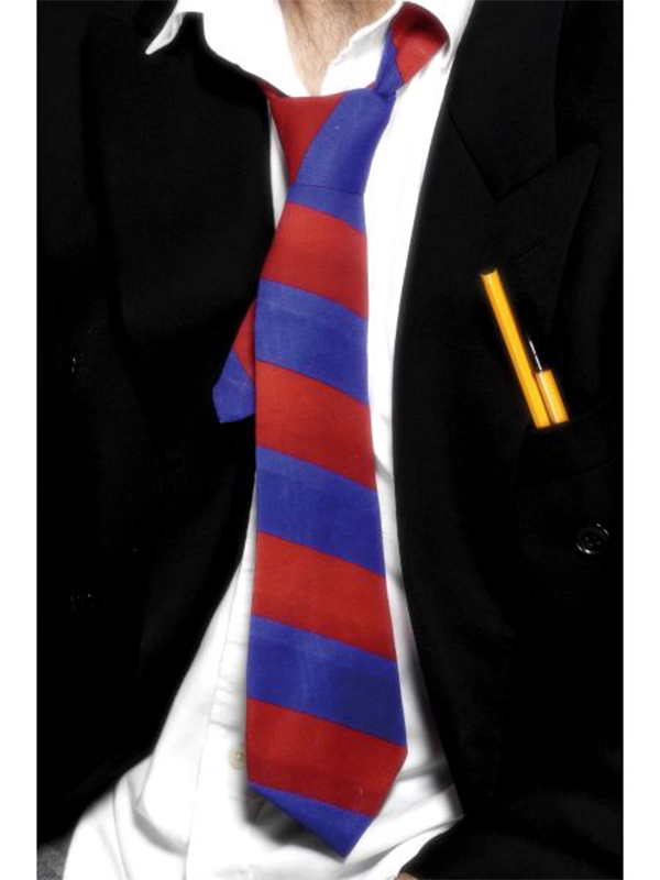 School Tie - Blue & Red (Quantity 1)