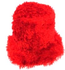 Flower Power Felt Hat - Red    