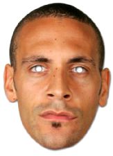 Rio Ferdinand Face Mask.