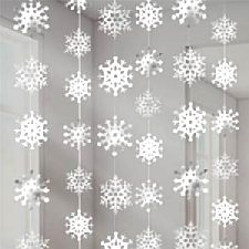 Snowflake String Decoration