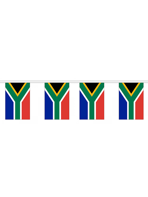 South Africa Flag Bunting Rectangular Flags