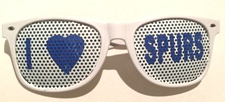 I Love Spurs Glasses   