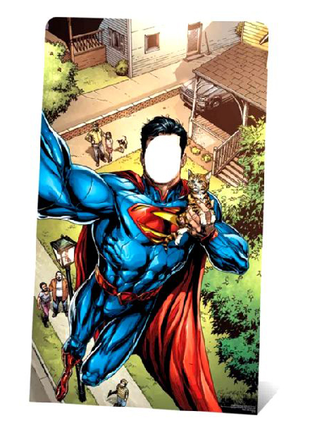 Superman Selfie Stand In