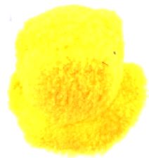 Flower Power Felt Hat - Yellow