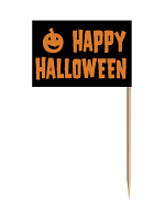 Happy Halloween Picks 2½"