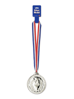 Silver Medal with Ribbon