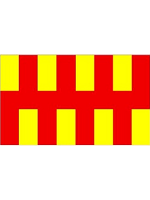 Northumberland Flag 5ft x 3ft (100% Polyester) With Eyelets For Hanging