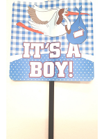 It's A Boy Garden Sign