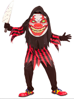 Horror Clown Big Head Costume
