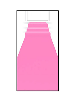 Pink Carpet Runner 