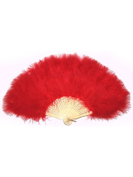 Feathered Fan - Red