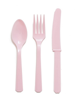 Pastel Pink Cutlery 