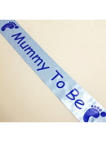 Mummy To Be Sash - Blue